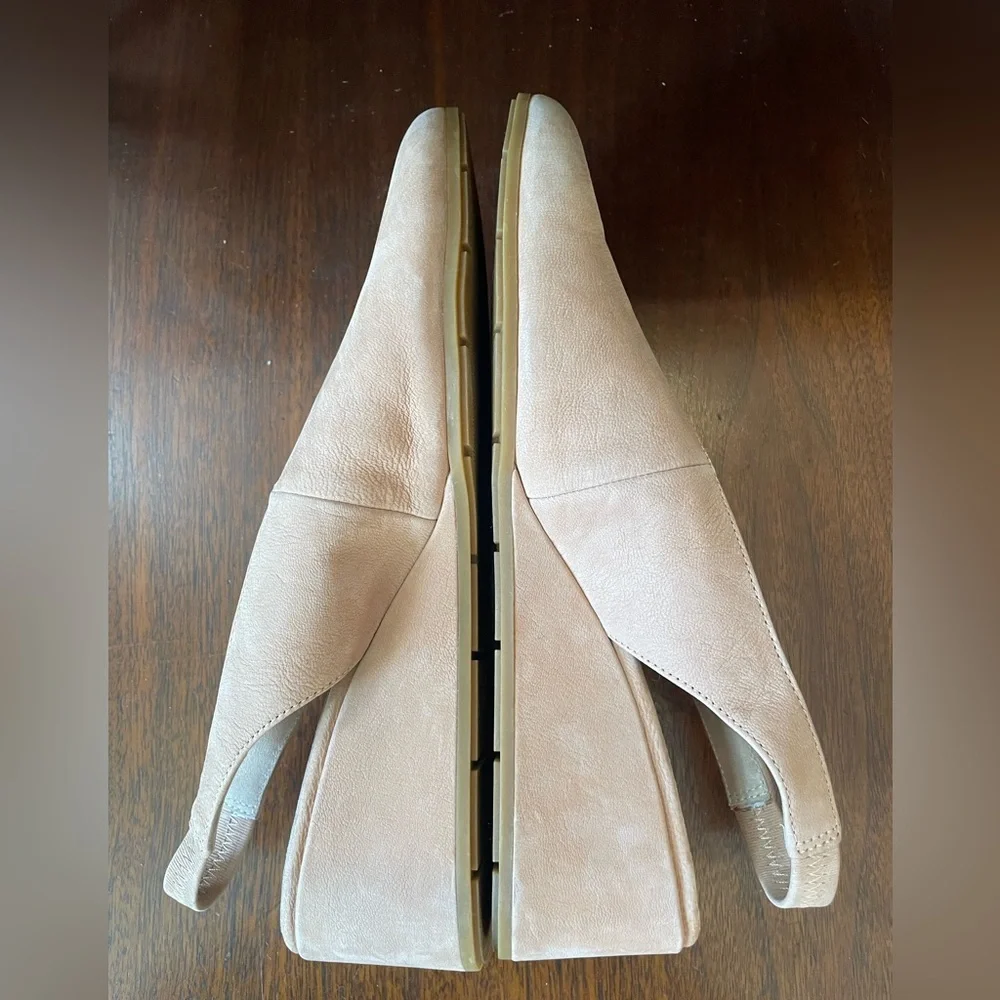 Eileen Fisher Gatwick Nubuk Suede Slingback Pump Heel - Picture 7 of 8